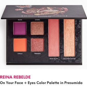 On Your Face & Eyes Color Palette